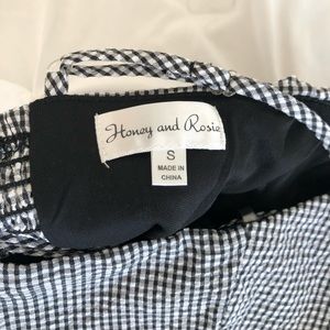 Honey and Rosie Pants & Jumpsuits - Cute jumpsuit with bow🖤 Honey and Rosie Pants & Jumpsuits - Cute jumpsuit with bow🖤